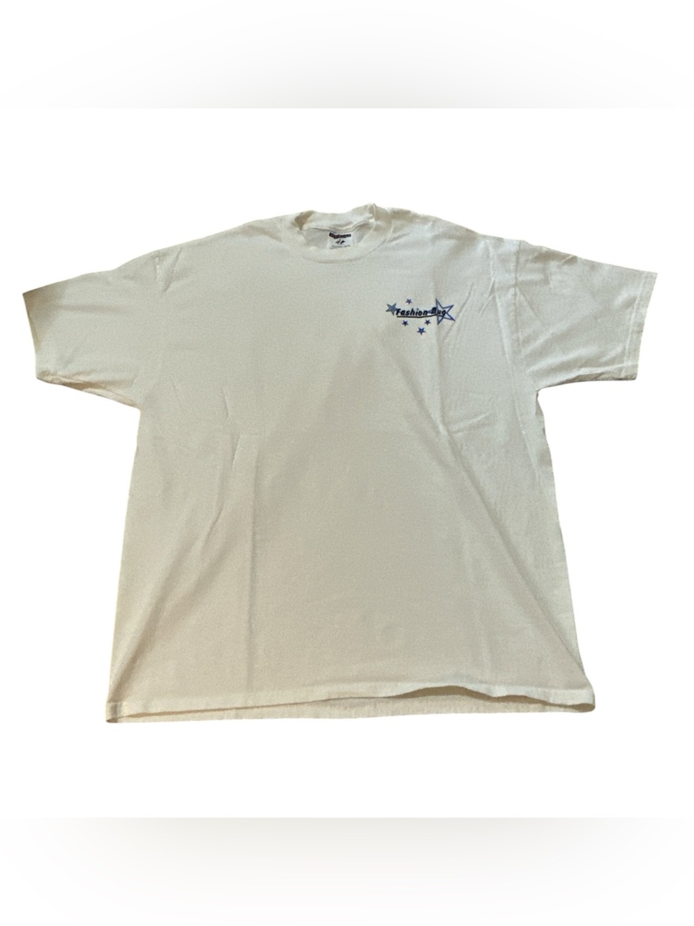 Vintage Fashion Bug T-Shirt XL White Short Sleeve Graphic Tee